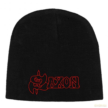 Saxon: Unisex Beanie Hat: Logo (Black)