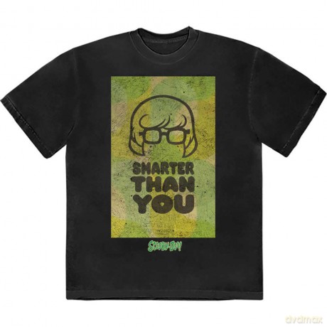 Scooby Doo: Unisex T-Shirt: Smarter Than You (Black) (Medium)
