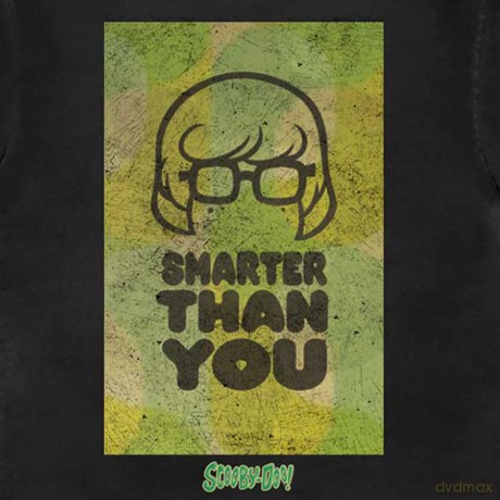 Scooby Doo: Unisex T-Shirt: Smarter Than You (Black) (X-Large)