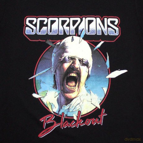Scorpions: Ladies T-Shirt: Blackout Tour '82 (Black) (Back Print) (Medium)