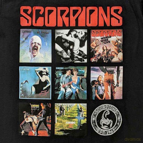 Scorpions: Unisex T-Shirt: Remastered (Black) (XX-Large)