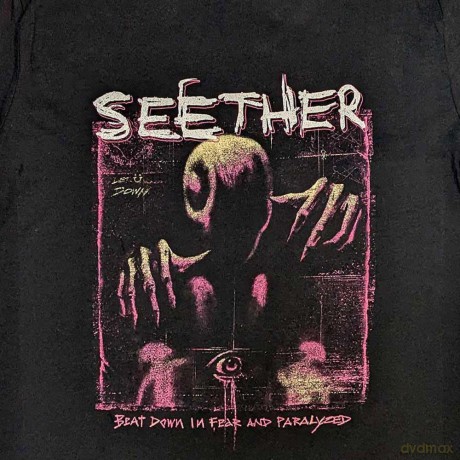 Seether: Unisex T-Shirt: Beat Down (Black) (Small)