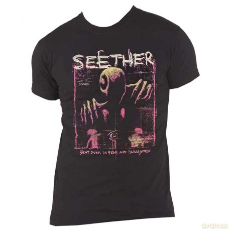 Seether: Unisex T-Shirt: Beat Down (Black) (Small)