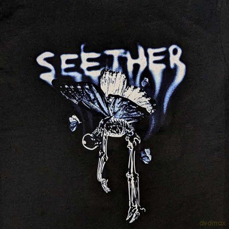 Seether: Unisex T-Shirt: Dead Butterfly (Black) (Small)