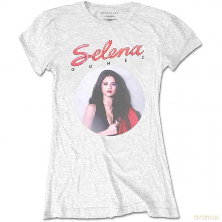 Selena Gomez: Ladies Tee: 80's Glam (Large)