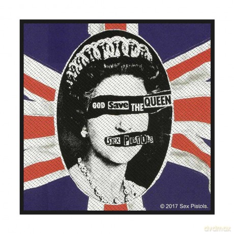 Sex Pistols: - The Standard Patch: God Save The Queen (Retail Pack)