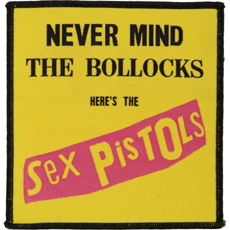 Sex Pistols: - The Standard Patch: Nevermind the Bollocks (Retail Pack)