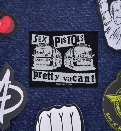 Sex Pistols: - The Standard Patch: Pretty Vacant (Retail Pack)