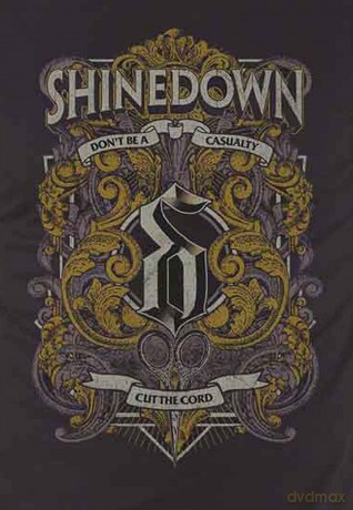 Shinedown: Unisex T-Shirt: Ornamental Scissors (Black) (Large)