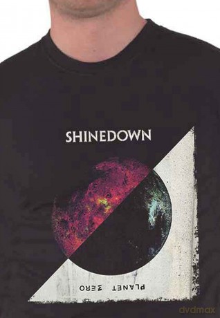Shinedown: Unisex T-Shirt: Planet Zero Album (Black) (Medium)