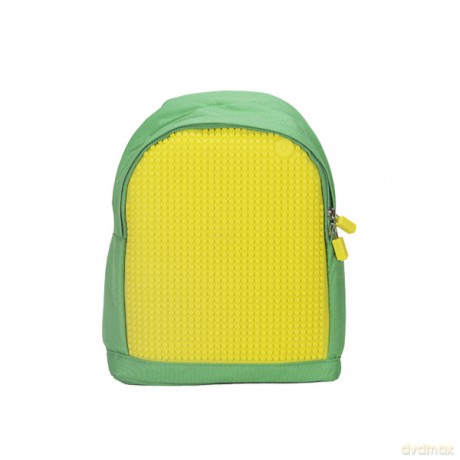 PIXELBAGS Plecak dla dzieci zielżółty