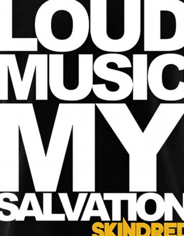 Skindred: Unisex T-Shirt: Loud Music (Black) (Large)