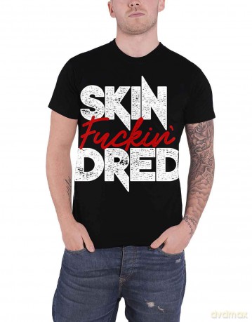 Skindred: Unisex T-Shirt: Skin Funkin' Dred (Black) (X-Large)