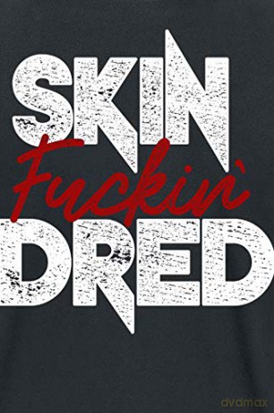 Skindred: Unisex T-Shirt: Skin Funkin' Dred (Black) (XX-Large)