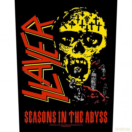 Slayer: Back Patch: Seasons In The Abyss