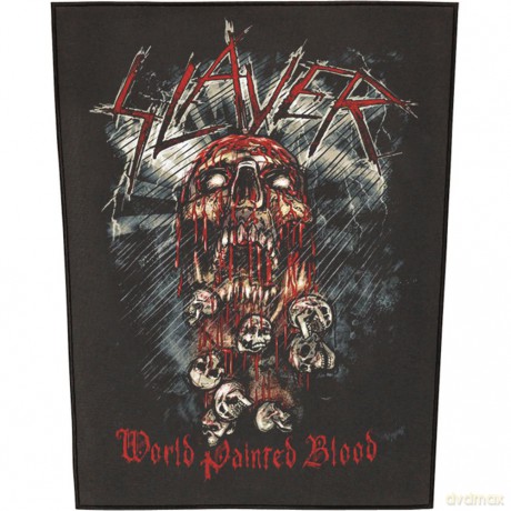 Slayer: Back Patch: World Painted Blood
