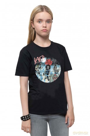 Slayer: Kids T-Shirt: Live Undead (Black) (9-10 Years)