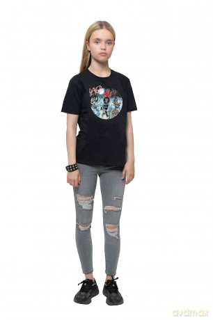 Slayer: Kids T-Shirt: Live Undead (Black) (9-10 Years)