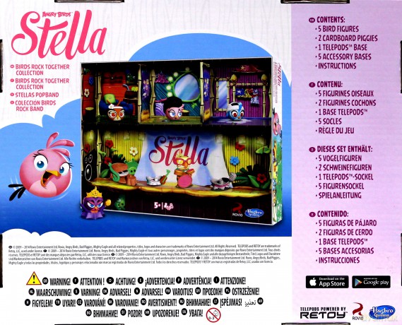 HASBRO Angry Birds Stella Multipak z telepodem [ZABAWKA]
