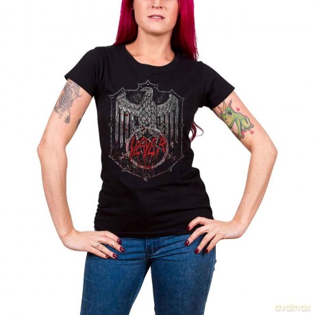 Slayer: Ladies Tee: Bloody Shield (Large)