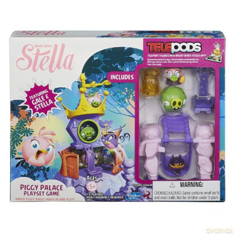 HASBRO Angry Birds Stella Pałac Królowej [ZABAWKA]