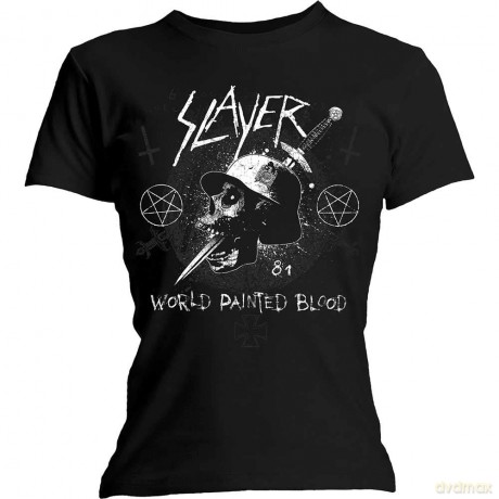 Slayer: Ladies Tee: Dagger Skull (X-Large)