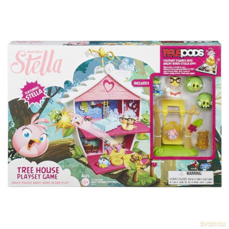 HASBRO Angry Birds Stella Dom Stelli i przyjaciół [ZABAWKA]