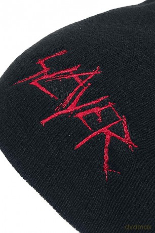 Slayer: Men's Beanie Hat: Scratched Logo