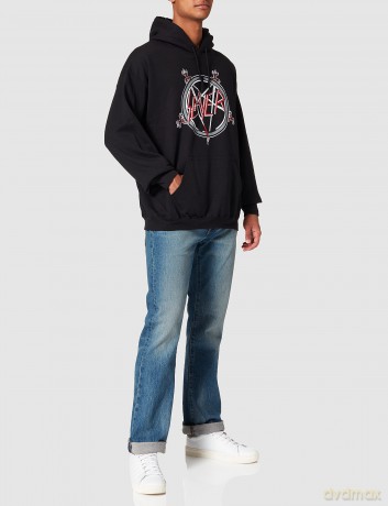 Slayer: Men's Pullover Hoodie: Pentagram (Small)