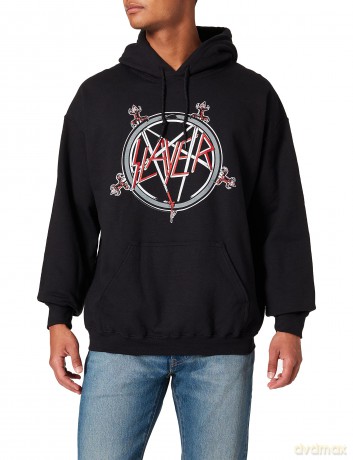 Slayer: Men's Pullover Hoodie: Pentagram (XX-Large)