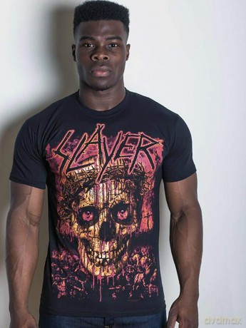Slayer: Men's Tee: Crowned Skull (X-Large)