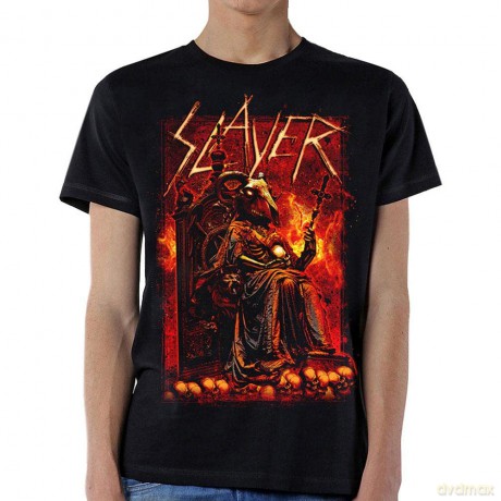 Slayer: Men's Tee: Goat Skull (Large)