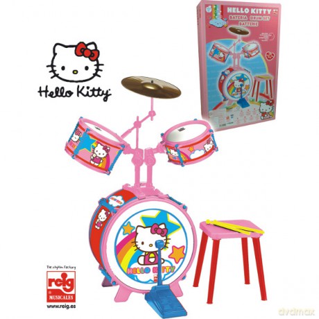 REIG Hello Kitty Perkusja 3 el. Stołek [ZABAWKA]