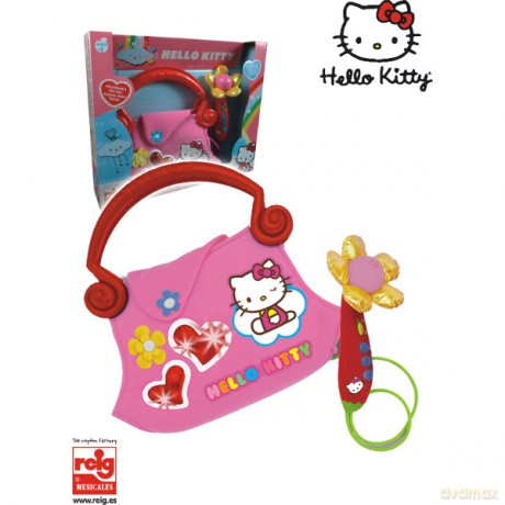 REIG Hello Kitty Muzyczna Torebka z Mikrofonem [ZABAWKA]