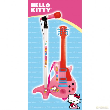 REIG Hello Kitty Gitara i Mikrofon na Statywie [ZABAWKA]