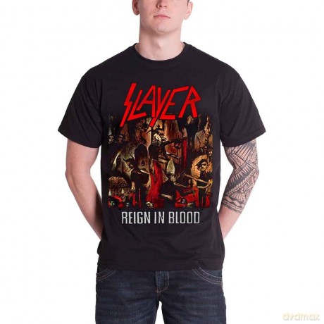 Slayer: Men's Tee: Reign in Blood (Medium)