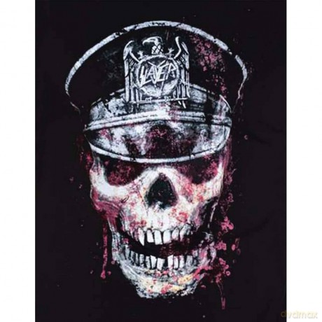 Slayer: Men's Tee: Skull Hat (Small)