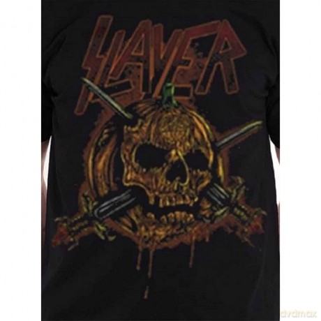 Slayer: Men's Tee: Skull Pumpkin (Medium)