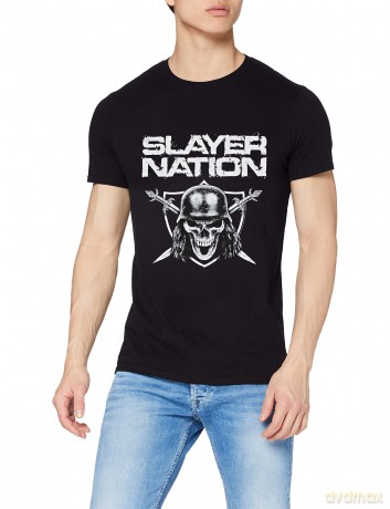 Slayer: Men's Tee: Nation (Large)