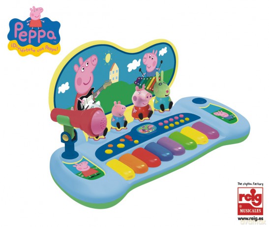REIG Peppa Pianinko Elektroniczne Mikrofon [ZABAWKA]