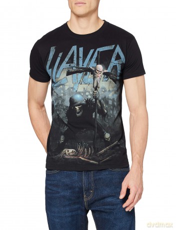 Slayer: Men's Tee: Soldier Cross (Small)