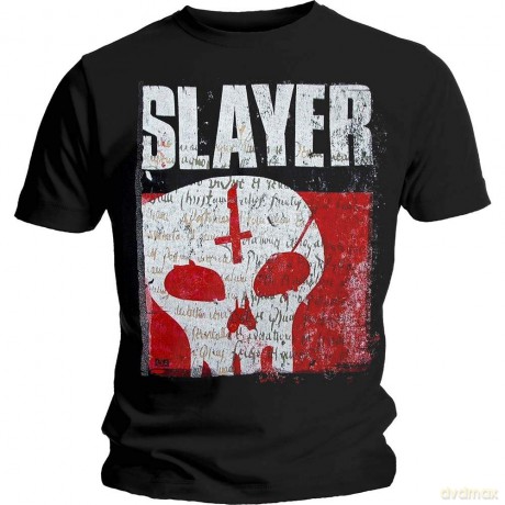 Slayer: Men's Tee: Undisputed Attitude Skull (Large)