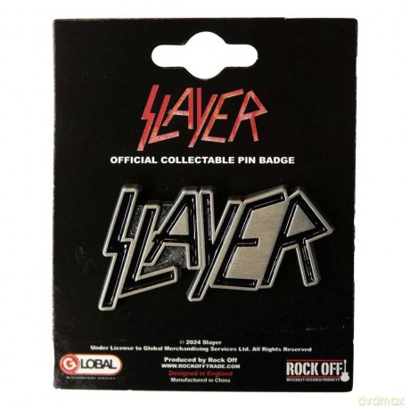 Slayer: Pin Badge: Logo