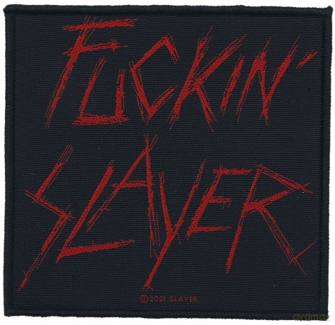 Slayer: Standard Patch: Fuckin' Slayer
