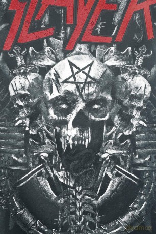 Slayer: Textile Poster: Demonic