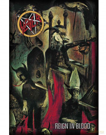 Slayer: Textile Poster: Reign in Blood