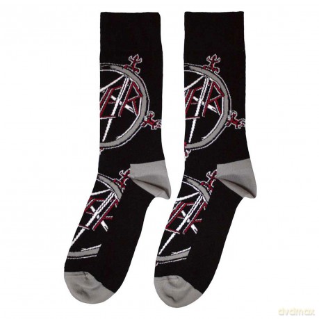 Slayer: Unisex Ankle Socks: Pentagram (Black) (UK Size 4 - 7)