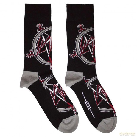 Slayer: Unisex Ankle Socks: Pentagram (Black) (UK Size 7 - 11)