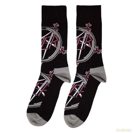 Slayer: Unisex Ankle Socks: Pentagram (Black) (UK Size 7 - 11)