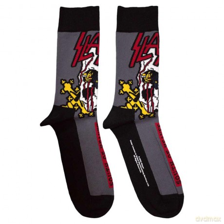 Slayer: Unisex Ankle Socks: South Of Heaven Colour (Charcoal Grey) (UK Size 7 - 11)